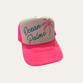 Ocean Palms Hot Pink Trucker Hat