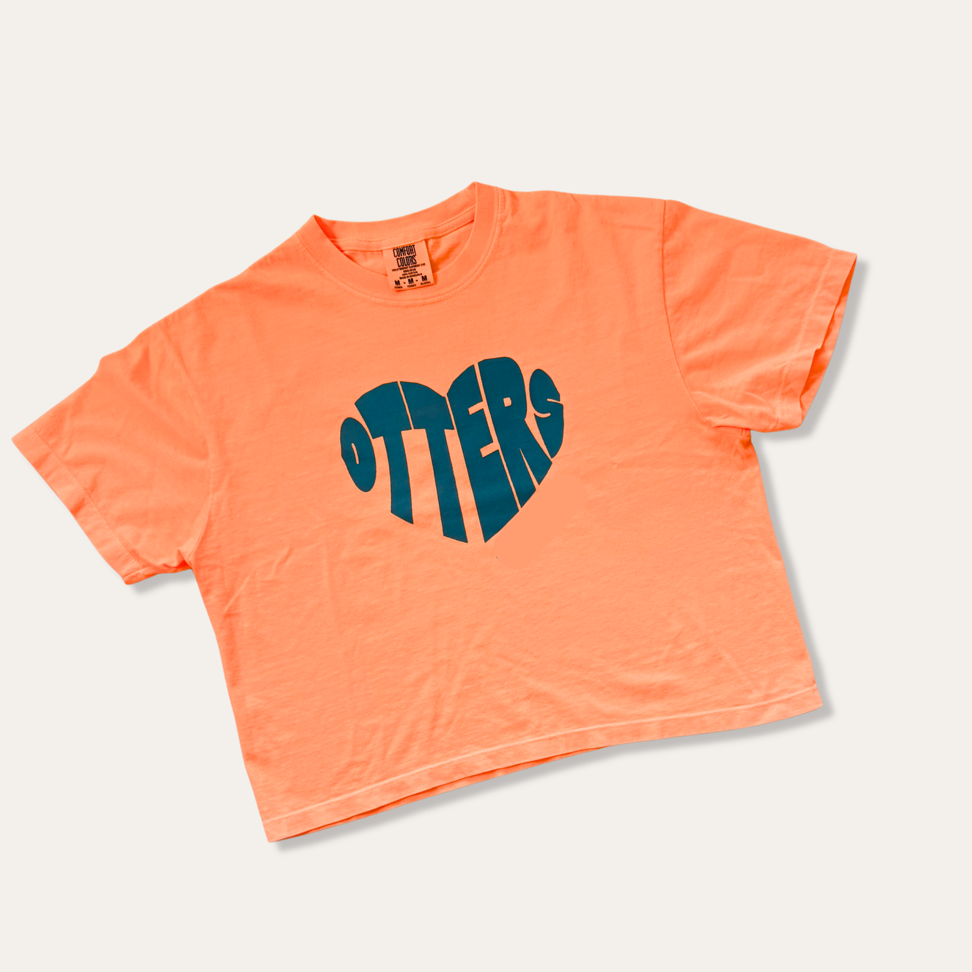 Adult Otters Heart Cotton Shirt