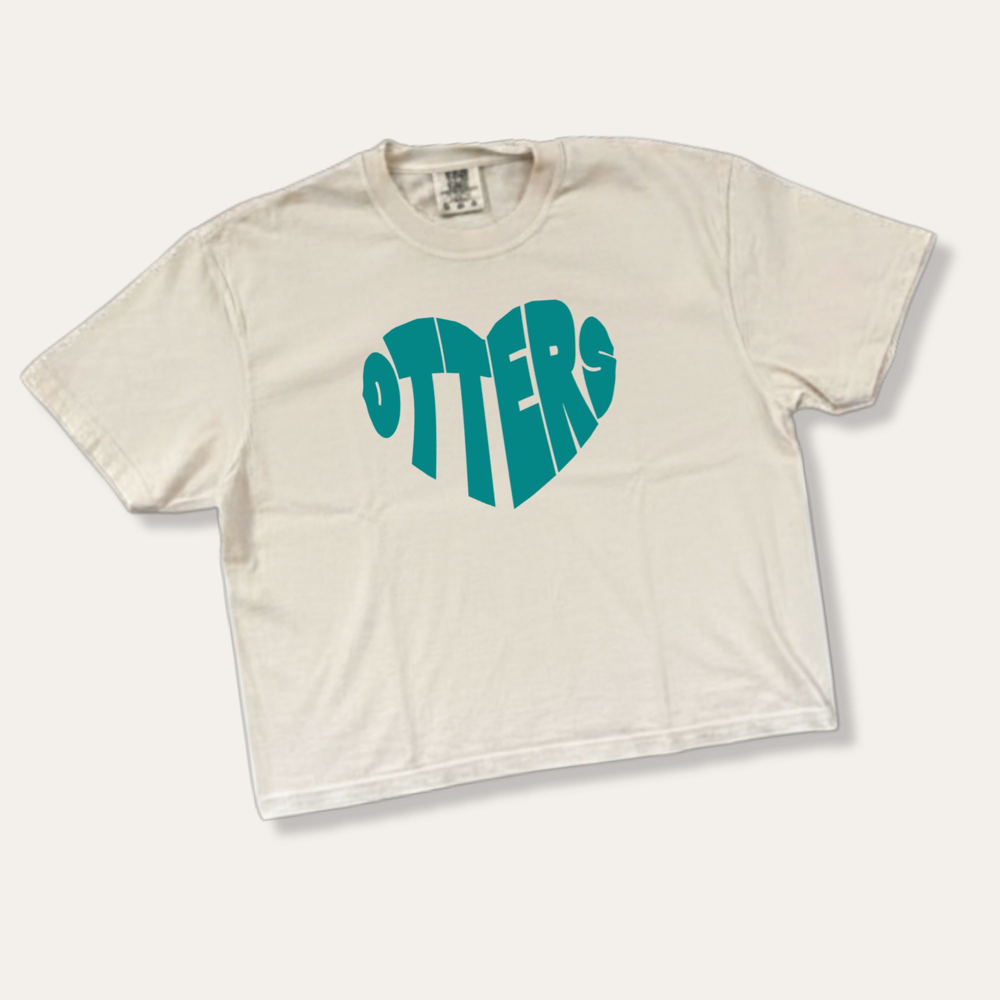 Adult Otters Heart Cotton Shirt